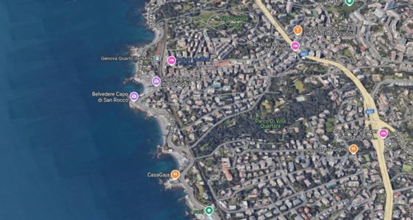 appartamento in vendita a Genova in zona Quarto dei Mille