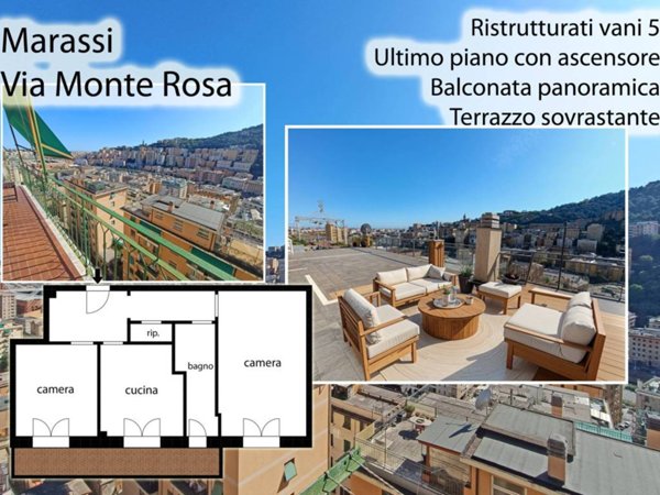 appartamento in vendita a Genova in zona Marassi