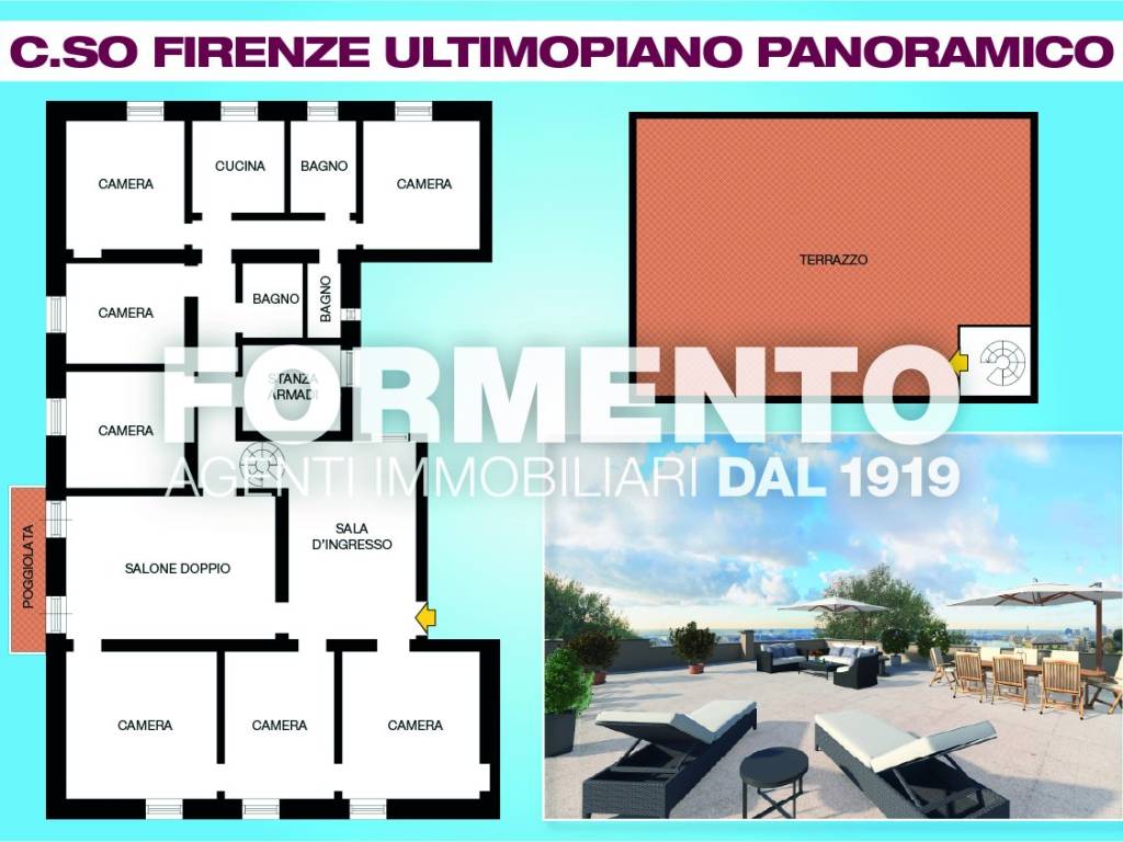 attico in vendita a Genova in zona Castelletto