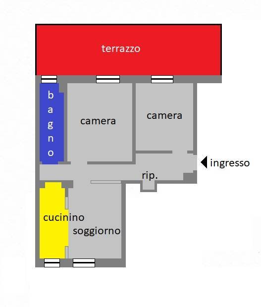 appartamento in vendita a Genova in zona Lagaccio / Granarolo