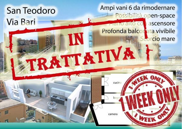 appartamento in vendita a Genova in zona Lagaccio / Granarolo