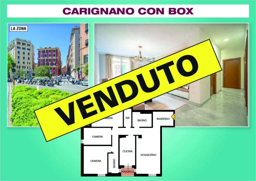 appartamento in vendita a Genova in zona Carignano