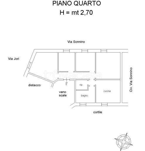 appartamento in vendita a Genova in zona Rivarolo