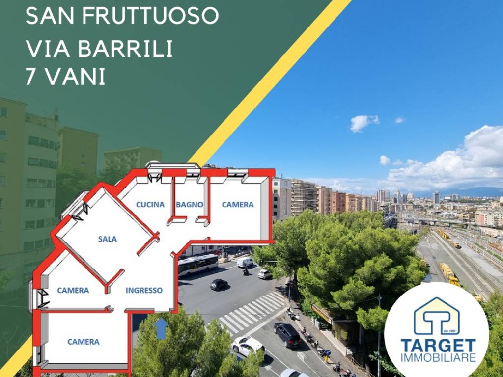appartamento in vendita a Genova in zona Marassi
