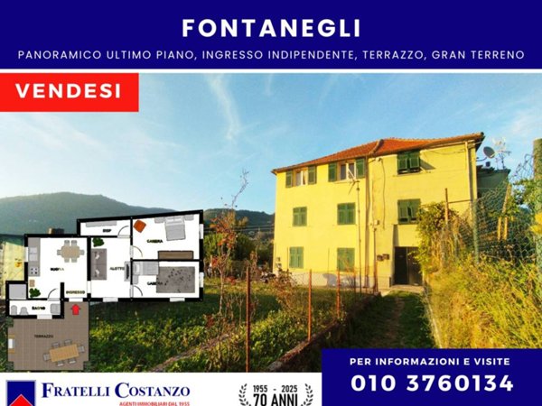 appartamento in vendita a Genova in zona San Desiderio