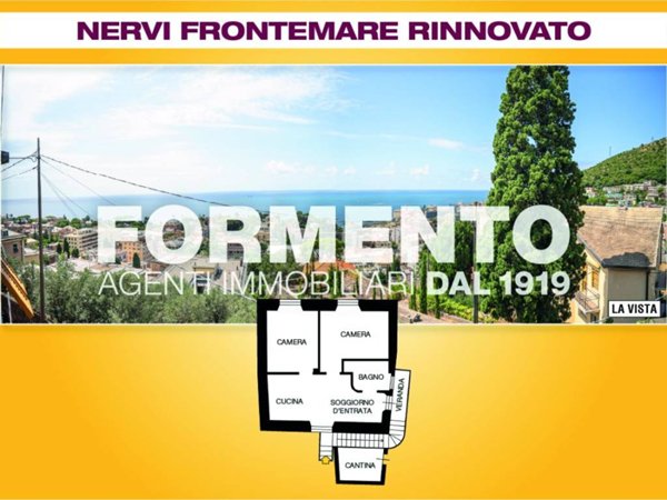 appartamento in vendita a Genova in zona Nervi