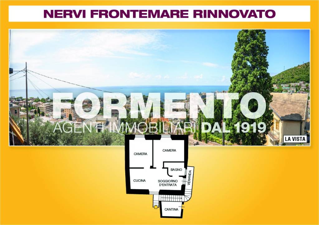 appartamento in vendita a Genova in zona Nervi