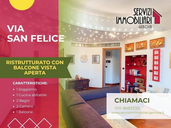 appartamento in vendita a Genova in zona Molassana