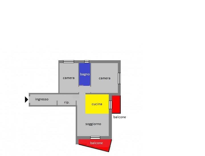 appartamento in vendita a Genova in zona Oregina