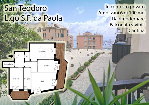 appartamento in vendita a Genova in zona DiNegro