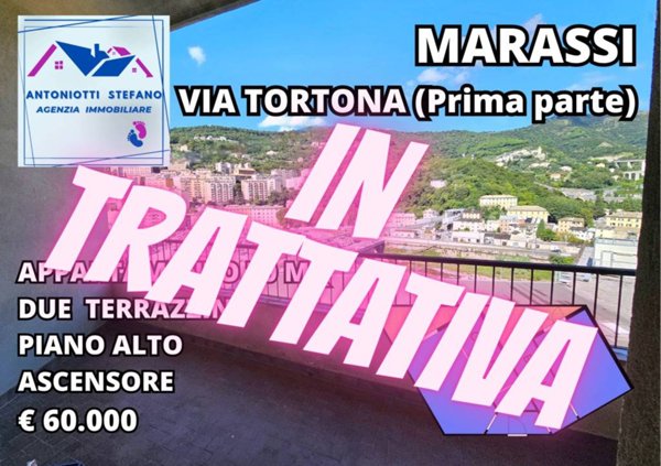 appartamento in vendita a Genova in zona Staglieno