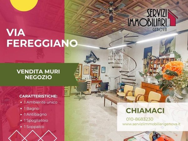 negozio in vendita a Genova in zona Quezzi