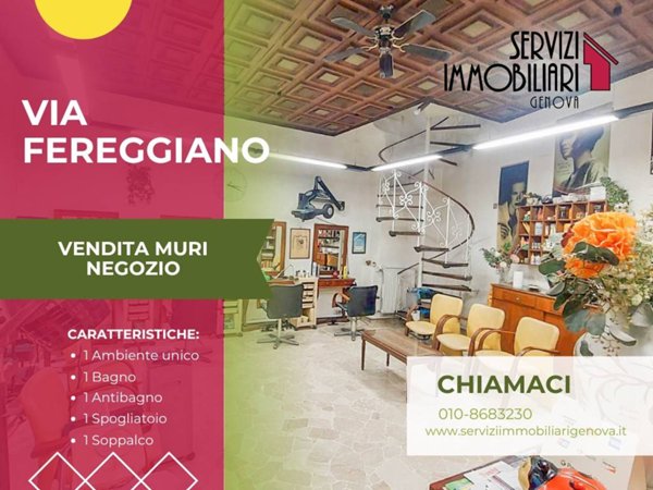 negozio in vendita a Genova in zona Quezzi
