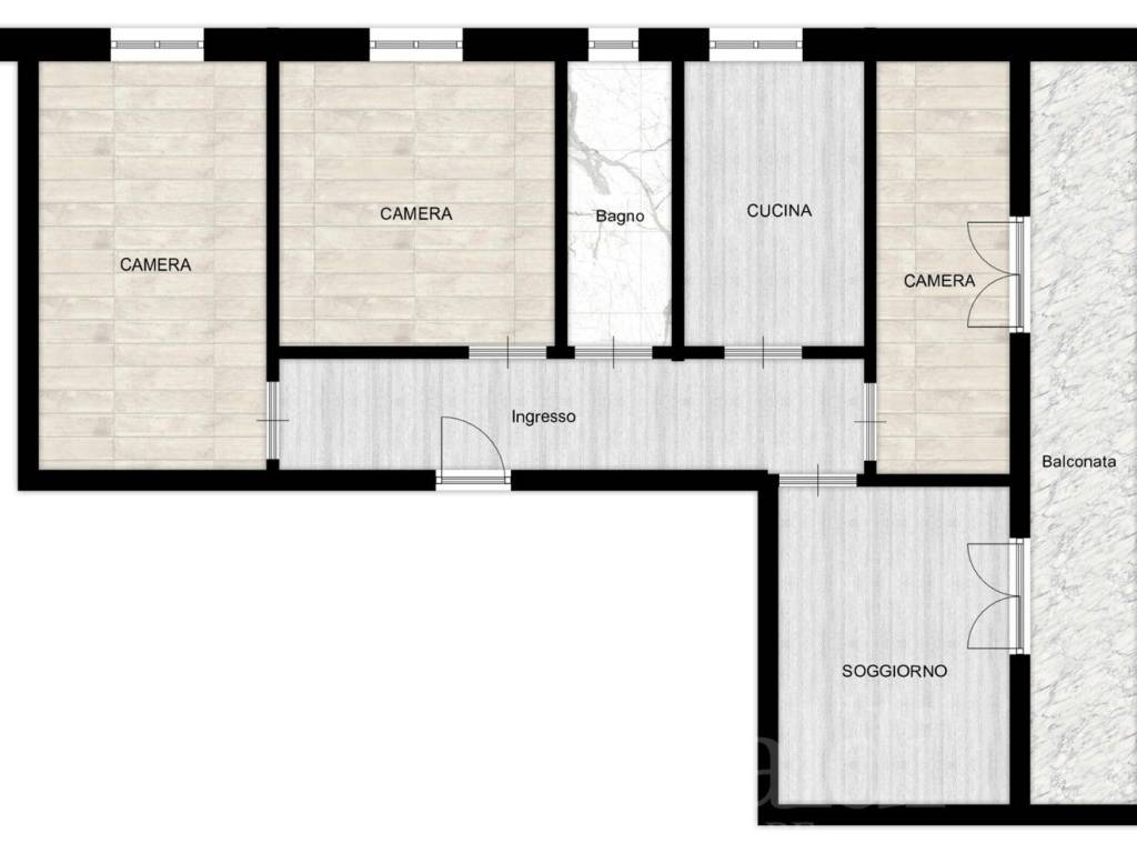 appartamento in vendita a Genova in zona San Benigno