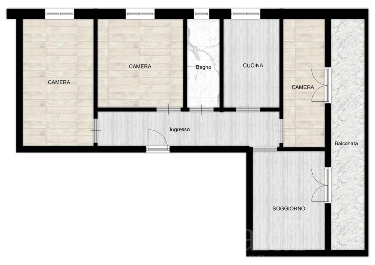 appartamento in vendita a Genova in zona San Benigno