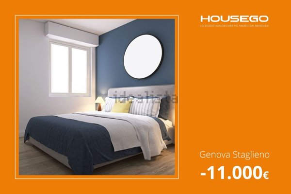 appartamento in vendita a Genova in zona Staglieno