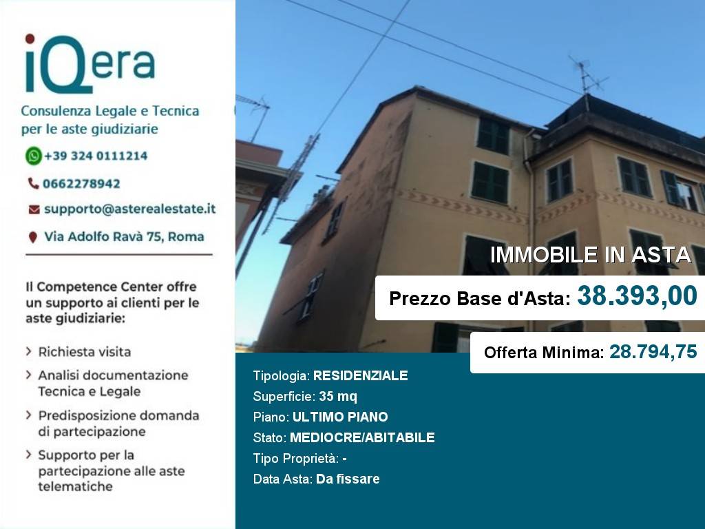 appartamento in vendita a Genova in zona Rivarolo