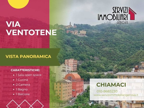 appartamento in vendita a Genova in zona Oregina