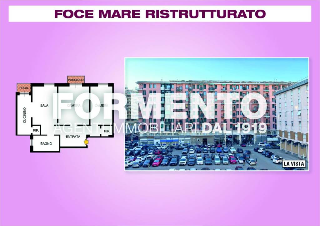 appartamento in vendita a Genova in zona Foce