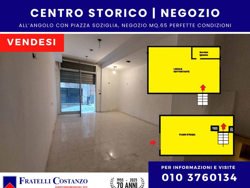 negozio in vendita a Genova in zona Centro Storico