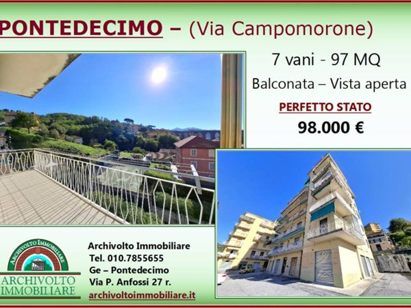 appartamento in vendita a Genova in zona Pontedecimo