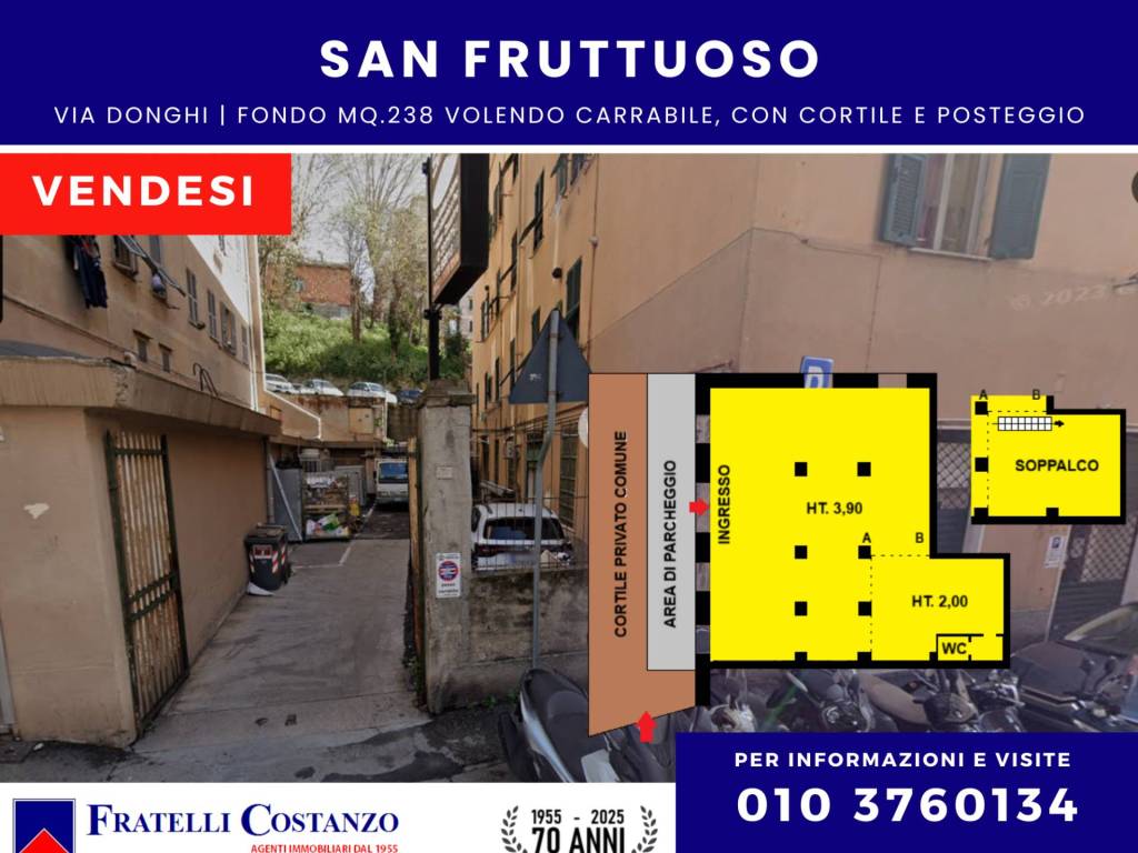 negozio in vendita a Genova in zona San Fruttuoso