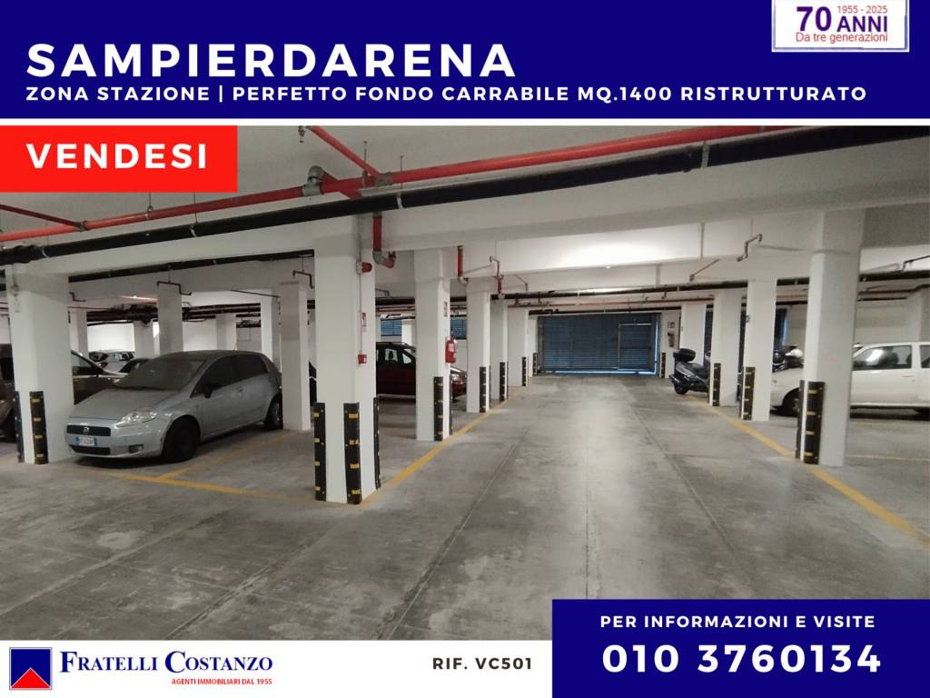 locale commerciale in vendita a Genova in zona Sampierdarena