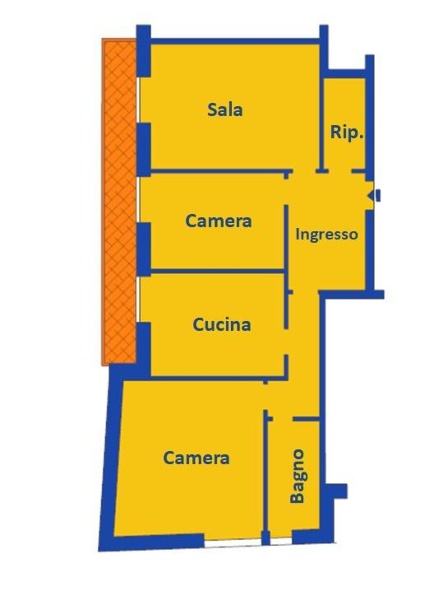 appartamento in vendita a Genova in zona Marassi