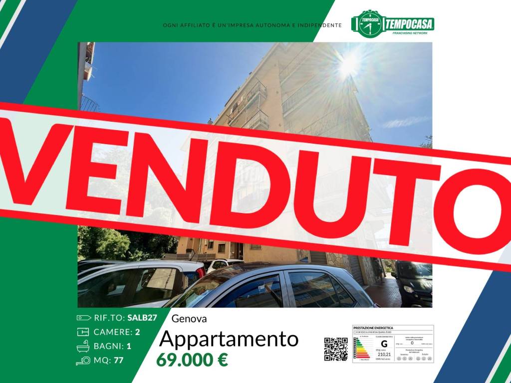 appartamento in vendita a Genova in zona Sestri Ponente
