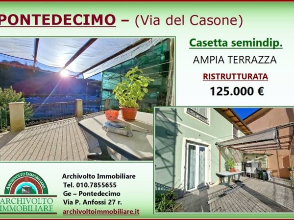 casa indipendente in vendita a Genova in zona Pontedecimo