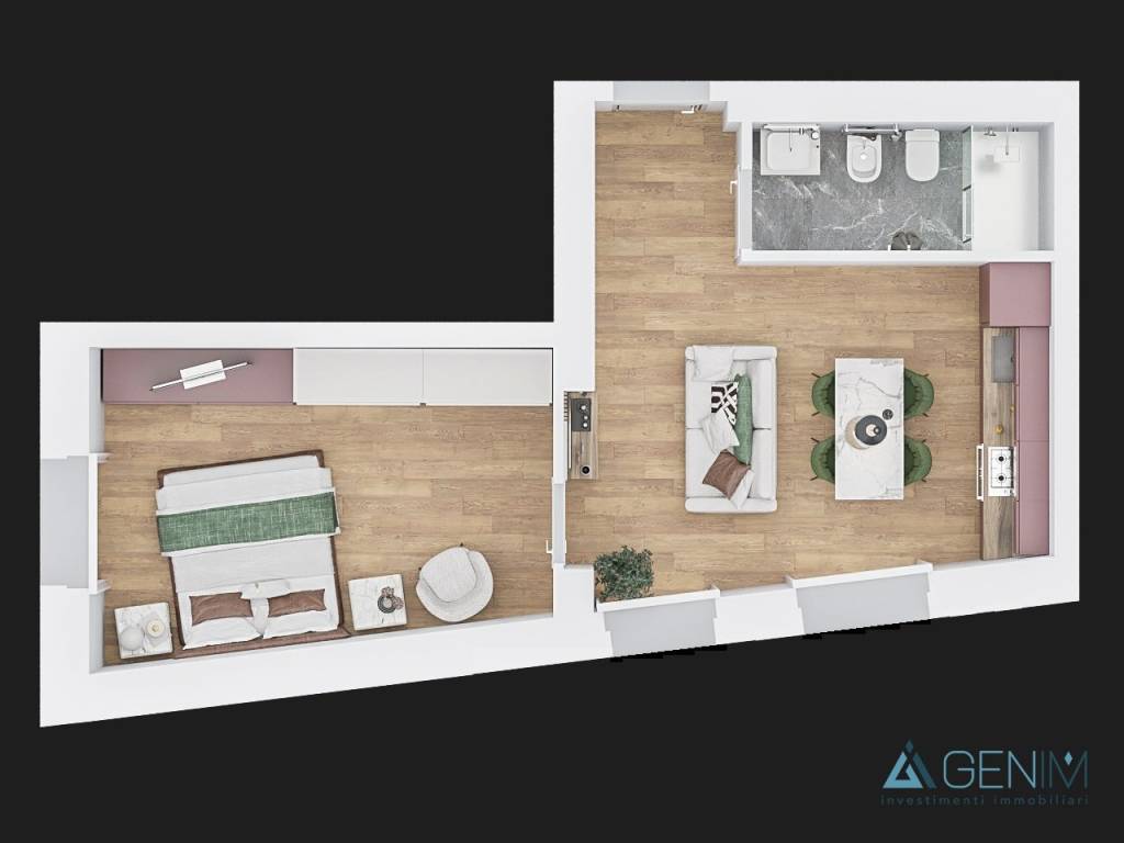 appartamento in vendita a Genova in zona Lagaccio / Granarolo