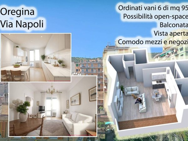 appartamento in vendita a Genova in zona Lagaccio / Granarolo