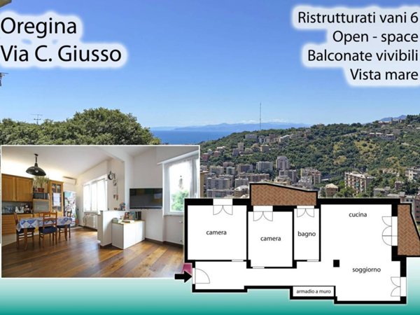 appartamento in vendita a Genova in zona Lagaccio / Granarolo