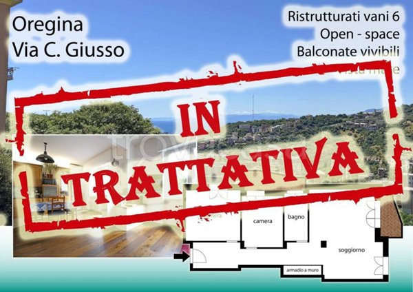 appartamento in vendita a Genova in zona Oregina