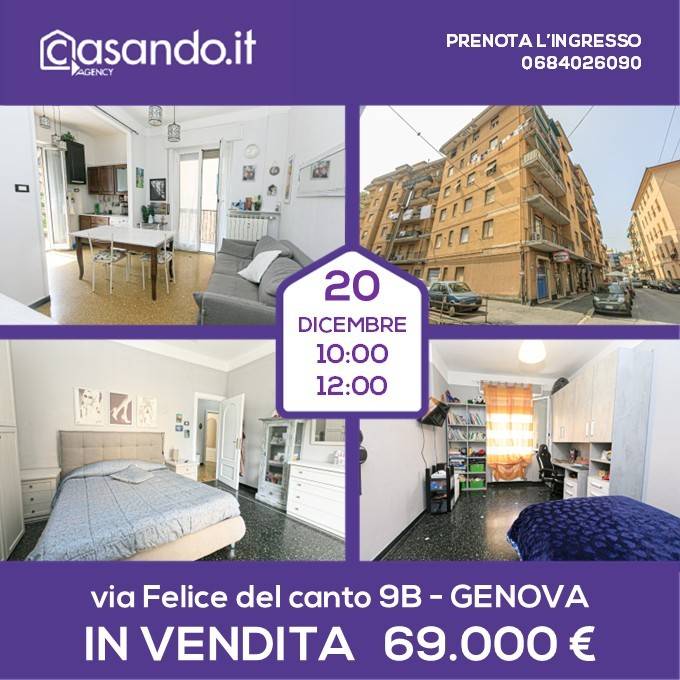 appartamento in vendita a Genova in zona Pontedecimo