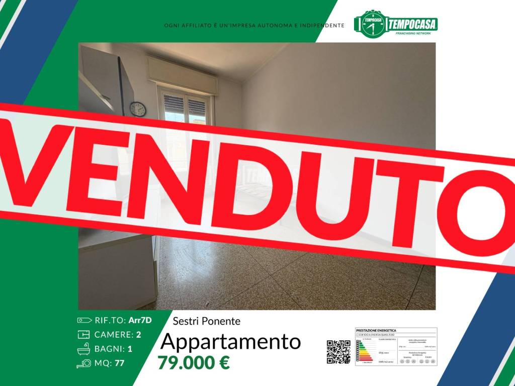 appartamento in vendita a Genova in zona Sestri Ponente