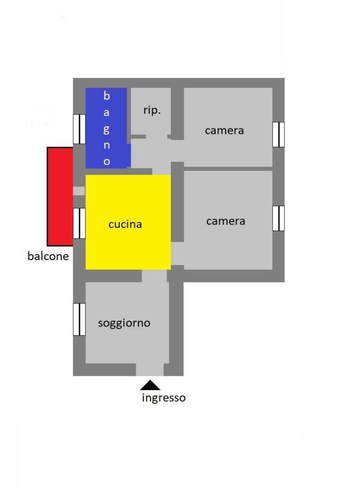 appartamento in vendita a Genova in zona Oregina