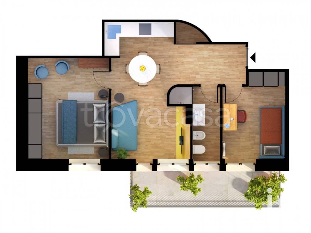 appartamento in vendita a Genova in zona Sturla