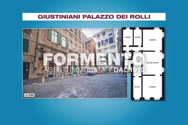 appartamento in vendita a Genova in zona Sottoripa / Maddalena / Molo