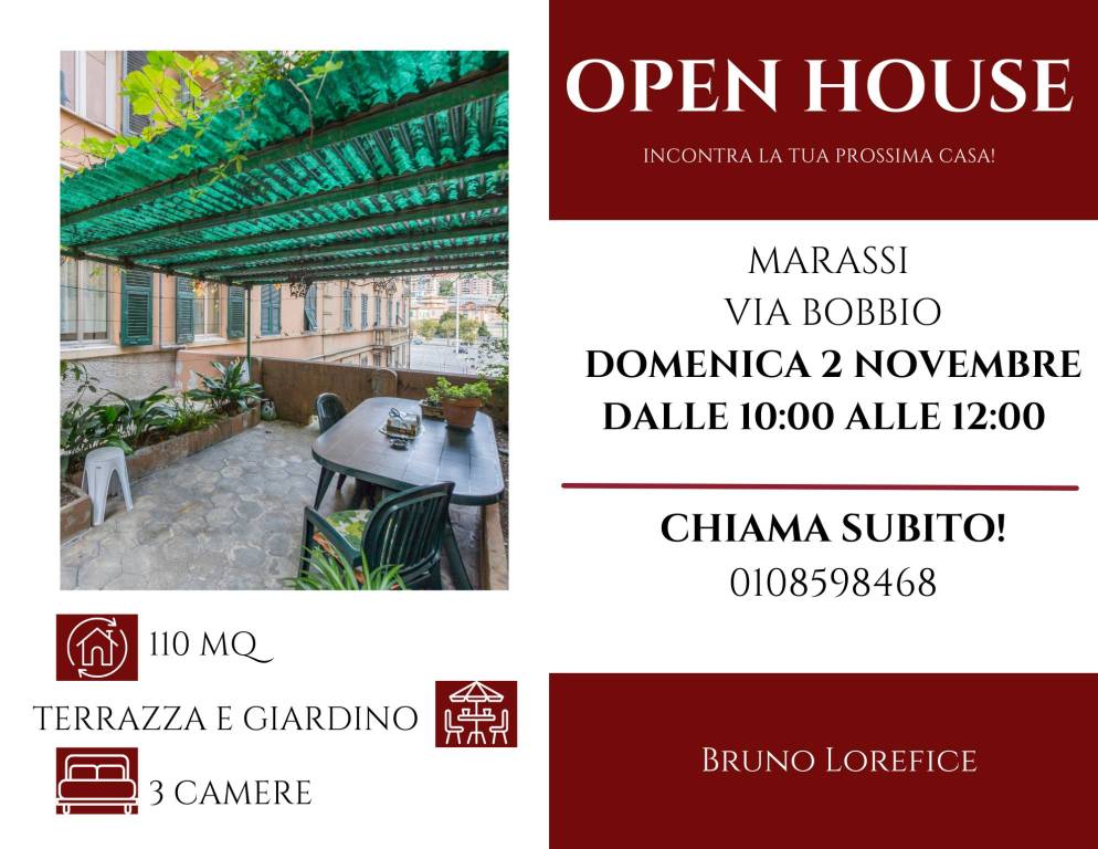 appartamento in vendita a Genova in zona Staglieno