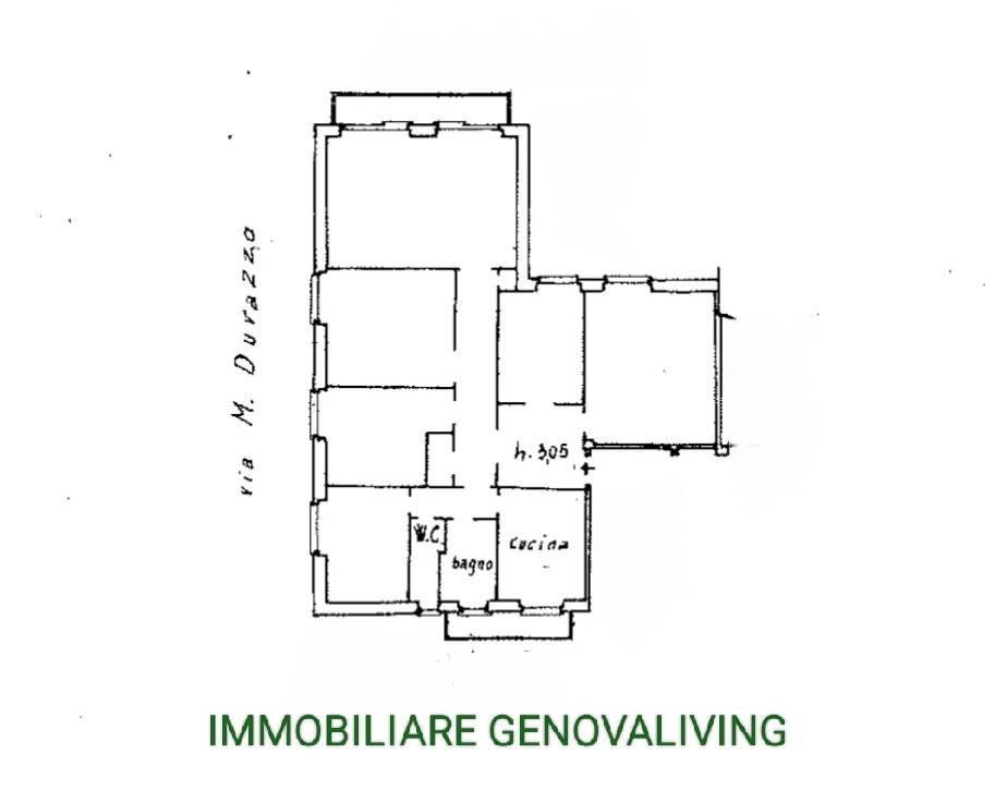 appartamento in vendita a Genova