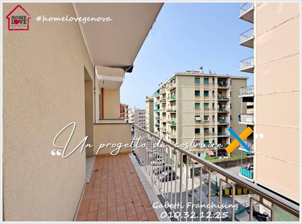 appartamento in vendita a Genova in zona Sampierdarena