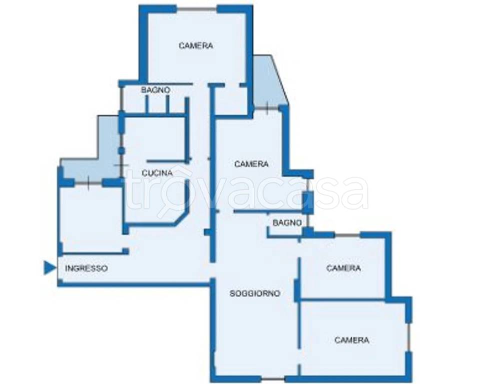 appartamento in vendita a Genova in zona Sampierdarena