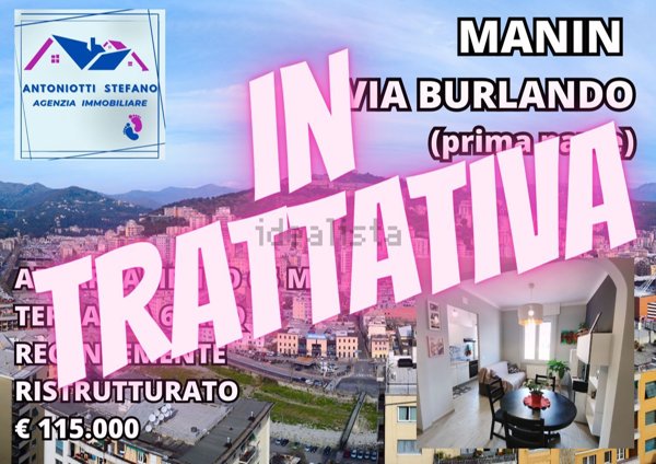 appartamento in vendita a Genova in zona Staglieno