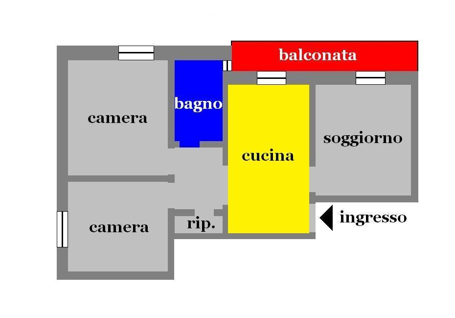 appartamento in vendita a Genova in zona Oregina