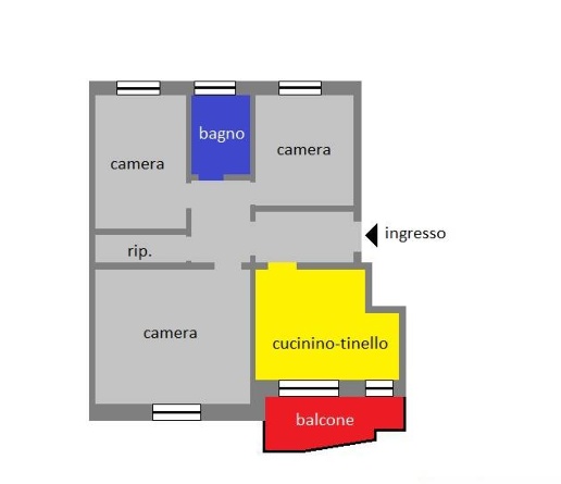 appartamento in vendita a Genova in zona Oregina