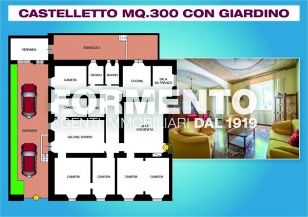 appartamento in vendita a Genova in zona Castelletto