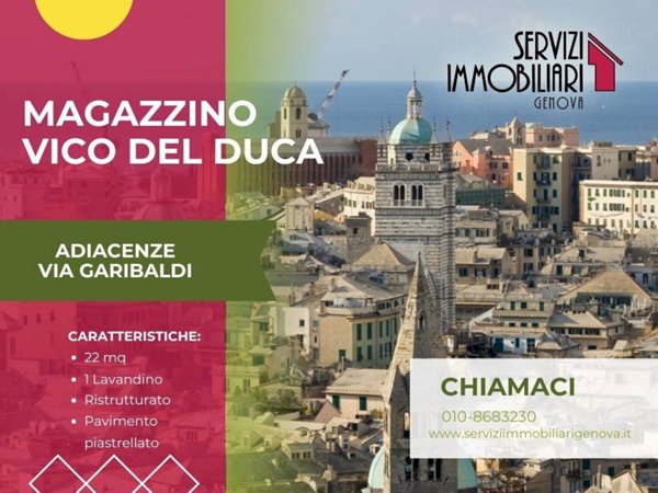 locale di sgombero in vendita a Genova in zona Sottoripa / Maddalena / Molo