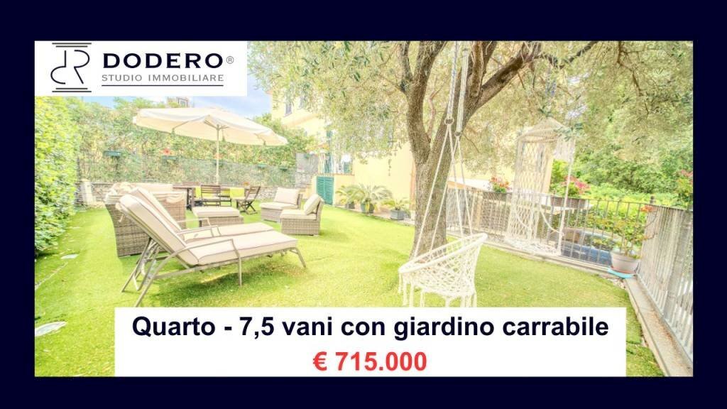 appartamento in vendita a Genova in zona Quarto dei Mille