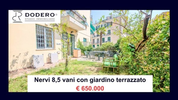 appartamento in vendita a Genova in zona Nervi